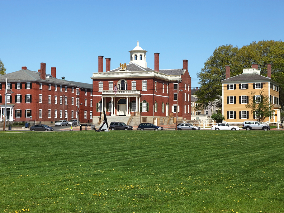 The Custom House in Salem, MA